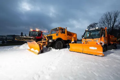 Winterdienst in Dresden